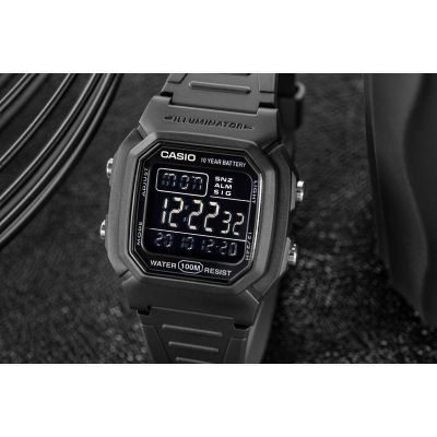 4. Zegarek Męski CASIO W-800H-1BVDF + BOX
