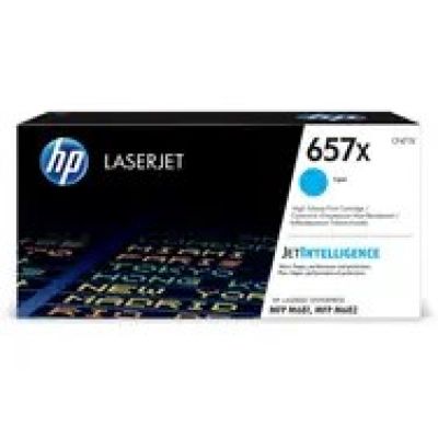 3. LASERJET TONER CRTG/657X HIGH YIELD CYAN