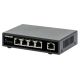 5. Switch Gigabit 4x RJ45 PoE+, 1x RJ45 Gigabit Uplink