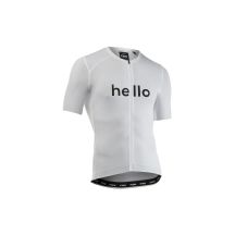 Koszulka rowerowa NORTHWAVE Blade Hello Goodbye Jersey S/s biała