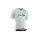 Koszulka rowerowa NORTHWAVE Blade Hello Goodbye Jersey S/s biała