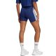 3. Spodenki damskie adidas Essentials 3-Stripes High Waisted Biker niebieskie JE1225