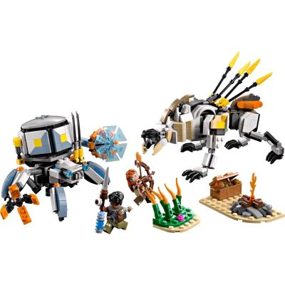 3. LEGO HORIZON 77037 Aloy i Varl kontra krabołaz i piłoząb