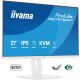 iiyama ProLite XB2797QSNP-W1 monitor komputerowy 68,6 cm (27") 2560 x 1440 px Quad HD LCD Biały