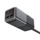 2. Ładowarka biurkowa Acefast Z2 GaN 75W PD 3x USB-C 2x USB-A - czarno-szara