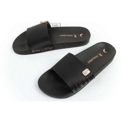 3. Rider buty klapki męskie sportowe R10 Slide wygodne czarne laczki