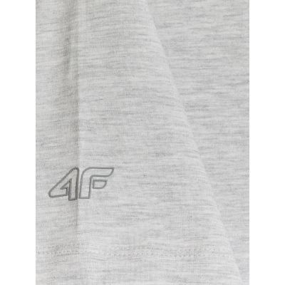 7. T-shirt regular gładki damski 4F 4FRMM00TTSHF3617-27M