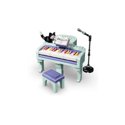 9. LEGO Creator 3w1 31392 - Dekoracyjny fortepian z kotem