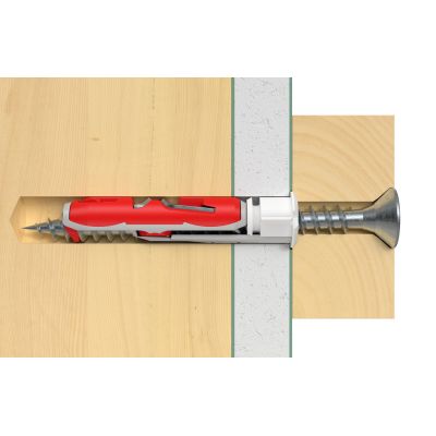 4. Fischer 537258 kotwa śrubowa/kołek rozporowy 50 szt. Zestaw śrub i kołków rozporowych 50 mm