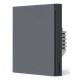 AQARA SMART WALL SWITCH H1 GREY (NO NEUTRAL, SINGLE ROCKER)