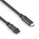 3. Przedłużacz USB4 Gen2 USB-C M/F pasywny 3m
