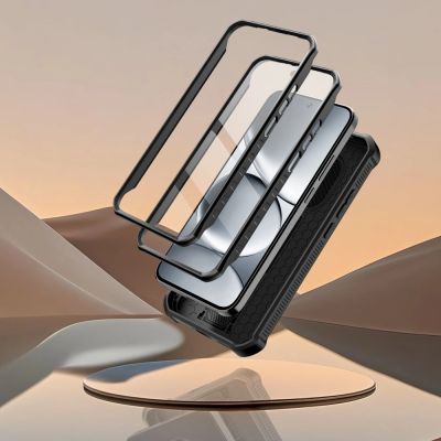 3. Etui Tech-Protect Kevlar Cam+ 2-set na Xiaomi Redmi Note 15 Pro 5G - czarne