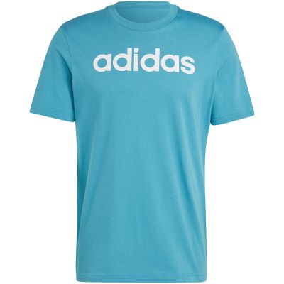 8. Koszulka adidas Essentials Single Jersey Linear Embroidered Logo Tee M IJ8655