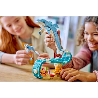 19. LEGO Creator 31385 Zwierzęta morskie: Piękne delfiny