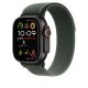 2. Pasek trail Apple Watch Ultra 49mm zielony/titan czarny S/M