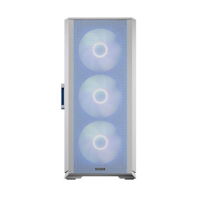 17. MODECOM OBUDOWA HORIZON ARGB FLOW MIDI USB TYPE -C BIAŁA