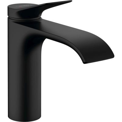 Hansgrohe Vivenis jednouchwytowa bateria umywalkowa 110 z podnoszoną zatyczką czarny mat