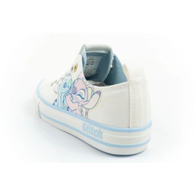 5. Leomil buty sportowe dziecięce trampki Stitch wygodne lekkie białe