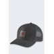 Czapka z daszkiem Carhartt Twill Mesh-Back Logo Patch Cap - black