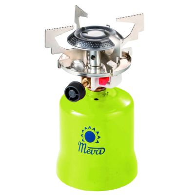 2. Kuchenka turystyczna na gaz na kartusze gazowe nakłuwane FOCUS piezo zapalnik 1.4kW