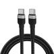 Kabel Wozinsky WNBCC2 USB-C / USB-C PD 65W 2 m - czarny