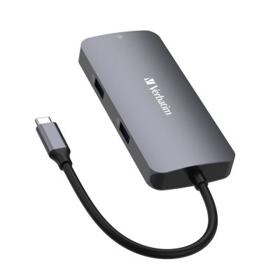 5. Verbatim CMH-05 USB Type-C 5000 Mbit/s Srebrny
