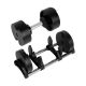 13. REBEL ACTIVE HANTEL ŻELIWNY REGULOWANY AUTOMAT 36KG, SKOK CO 2KG RBA-2332-36