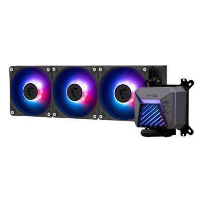 3. MSI MAG Coreliquid A15 360 Płyta główna, Procesor Chłodnica cieczy all-in-one 12 cm Czarny 1 szt.