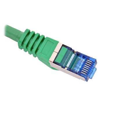 5. LANBERG PATCHCORD S/FTP KAT.6A 0.5M ZIELONY LSZH CCA (FLUKE PASSED) PCF6A-10CC-0050-G