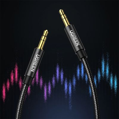 7. Ugreen kabel audio 2 x mini jack 3,5mm 2m czarny (50363 AV112)