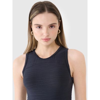 Body damskie z wycięciem na plecach 4F 4FWSS25TBODF005-20S