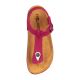 3. Sandały BIO dziecięce dla dziewczynki Trollkids Girls Alesund Sandal fireberry (484-230)