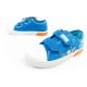 8. Leomil Sonic buty sportowe dziecięce tenisówki lekkie na rzep niebieskie czerwone