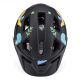 3. Kask rowerowy dziecięcy MTB Wozinsky z odpinanym daszkiem 48-52 cm - czarny
