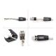 4. DeLOCK Wtyczka modułowa RJ45 z odgiętką, Cat.6A, Cat.7 i nasadki przeciwzagięciowe, zestaw 25 sztuk