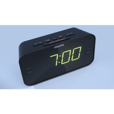 6. Philips TAR3306/12 budzik Cyfrowy budzik Czarny