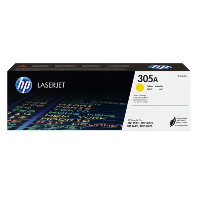 7. HP 305A kaseta z tonerem 1 szt. Oryginalny Żółty