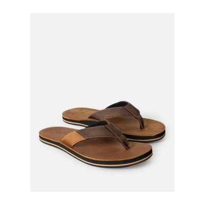 2. Japonki plażowe RIP CURL Oxford Leather Open Toe turkusowe