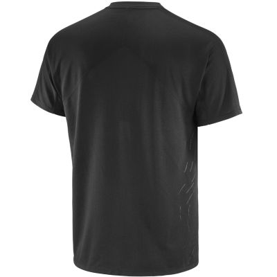 2. Salomon Sense Aero SS Tee Gfx M LC2699800 Czarne 2XL