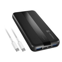 NATEC POWERBANK TREVI SLIM Q V2 10000MAH PD USB-C 20W + USB-A 18W + KABEL USB-C