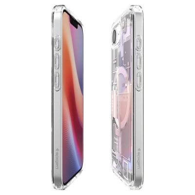 9. Etui Spigen Ultra Hybrid MagSafe na iPhone 16e / 17e Zero One - białe
