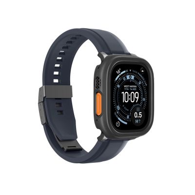 4. Etui ochronne AMAZINGTHING Minimal na Apple Watch UItra 3 49 mm - czarne