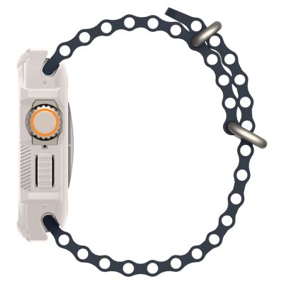 6. Etui Spigen Rugged Armor na Apple Watch Ultra 1 / 2 (49 mm) - beżowe