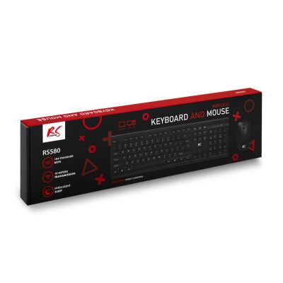 2. NANORS KLAWIATURA + MYSZ BEZPRZEWODOWA COMBO RS580