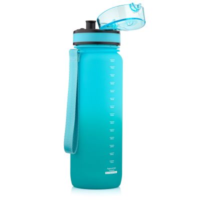 2. Bidon Meteor 800 ml 17661 zielony/błękitny