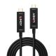 3. Lindy 15m Fibre Optic Hybrid USB Typ C Video Kabel