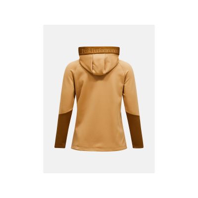 3. Bluza PEAK PERFORMANCE W Rider Essentials Zip Hood brązowy