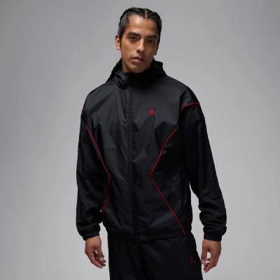 Kurtka męska Air Jordan Essentials Warm-Up Jacket Czarna- HF9333-011
