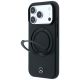 2. Etui Mercedes Leather with Ring Stand MagSafe do iPhone 18 Pro Max / 17 Pro Max / 17 Pro Max - czarne