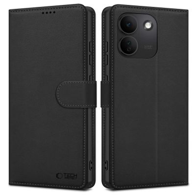 Etui Tech-Protect Wallet na Xiaomi Redmi Note 17 Pro Max 5G - czarne matowe